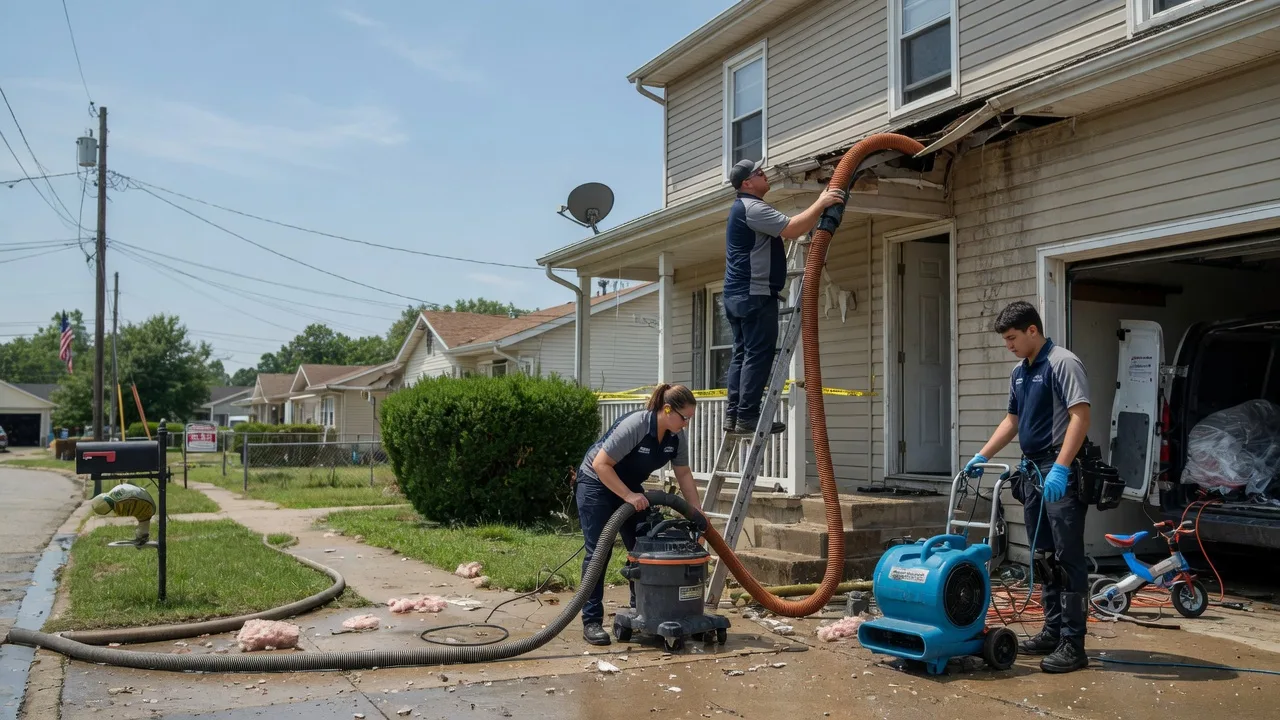 Water Damage Restoration in Hurricane, WV near me